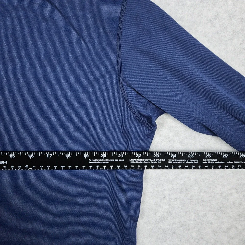 Patagonia‎ Mens Large Blue Capilene Long Sleeve Shirt Base Layer Hiking Thermal